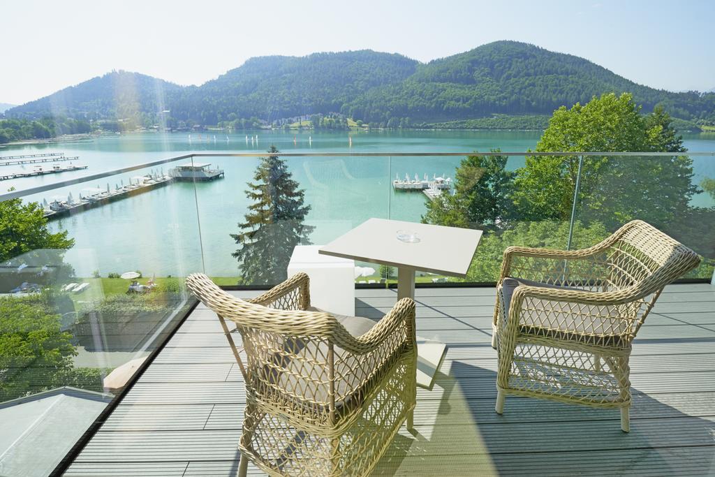 Amerika-Holzer Hotel & Resort Sankt Kanzian am Klopeiner See Exterior foto