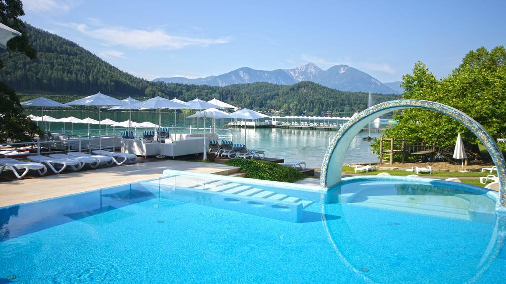 Amerika-Holzer Hotel & Resort Sankt Kanzian am Klopeiner See Exterior foto