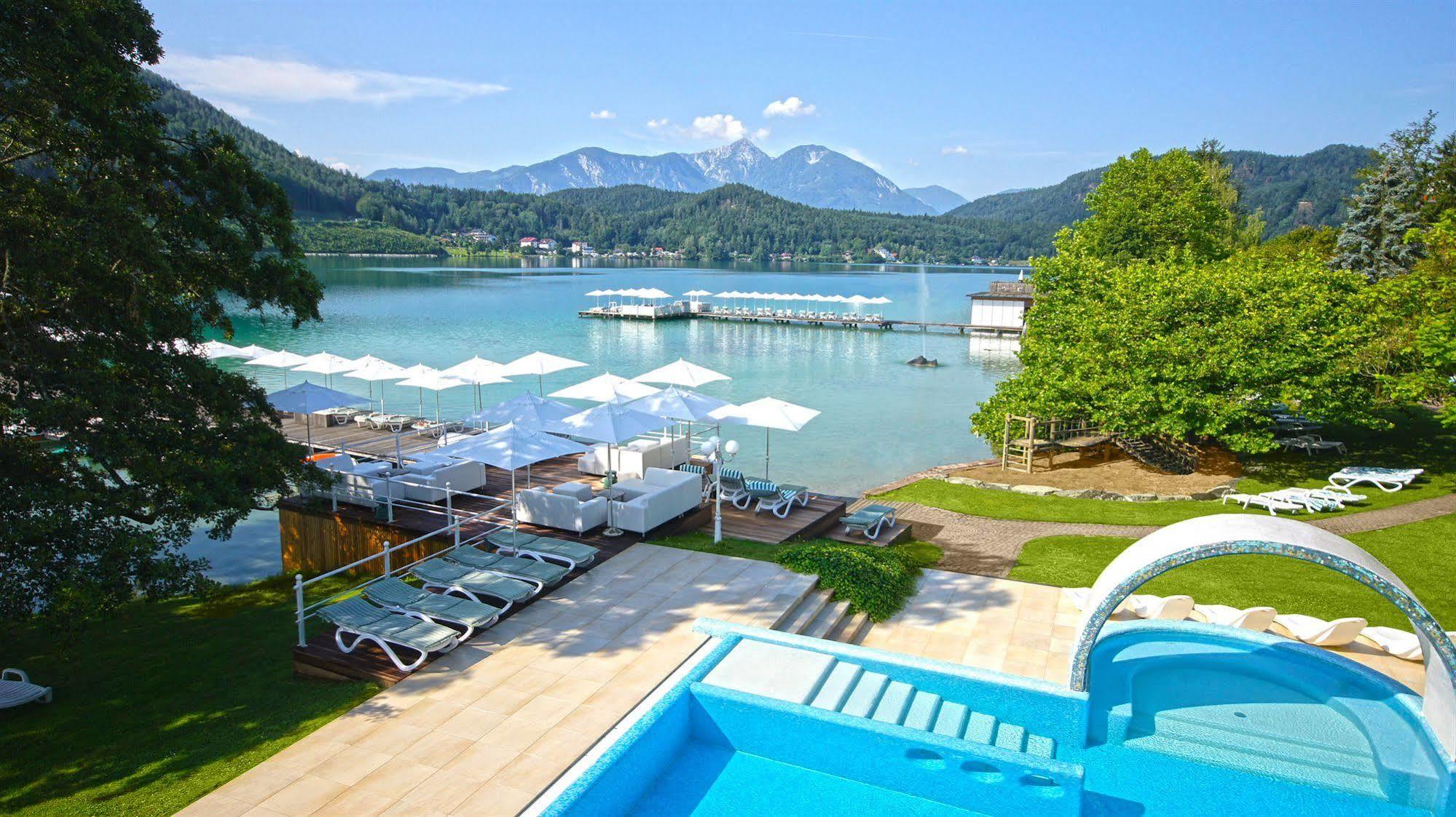 Amerika-Holzer Hotel & Resort Sankt Kanzian am Klopeiner See Exterior foto